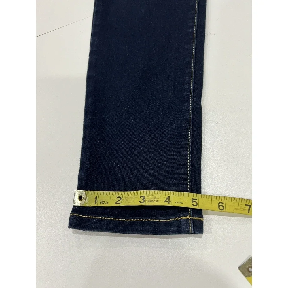 Michael Kors Womens Izzy Cropped Skinny Jeans Size 6 x 25  Dark Denim $99.00